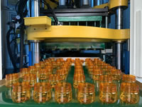 Plastic Injection Stretch Blow Molding Machine, 1 Step Solution, 3 Stations, ISBM, PET, PC, PS, Bottles, Containers, Jars, Cans, Cosmetic, Drinks, Juices, Foods, 3