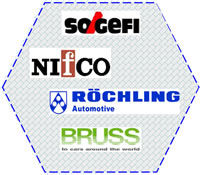 13 Plastics Welding Solutions Customers on Automotive Car Manufacturing Power Assembly SOGEFI NIFCO ROCHLING BRUSS