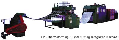 Solution #2: EPS Thermoforming Final Cutting Integrated Machine