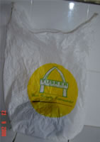 Colorized Plastic Bags